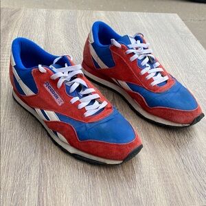 Reebok Classic Red and Blue England Edition
